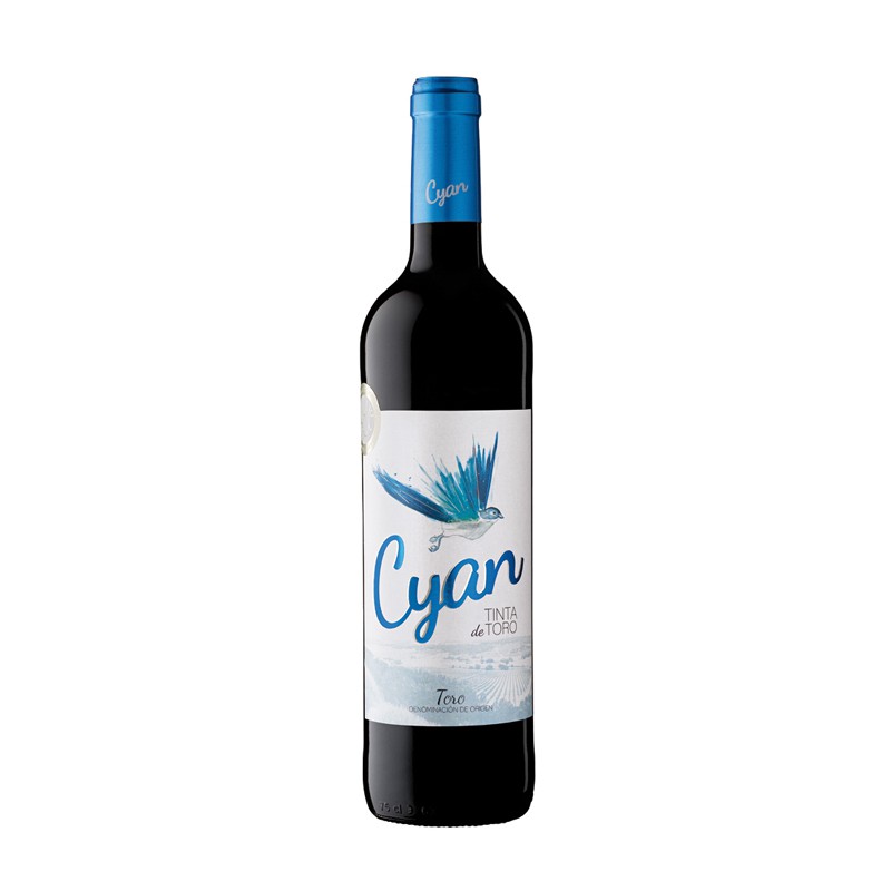 Vino Tinto Cyan Tinta de Toro