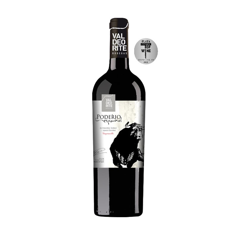 Vino Tinto Poderío Español Rutas del Toro