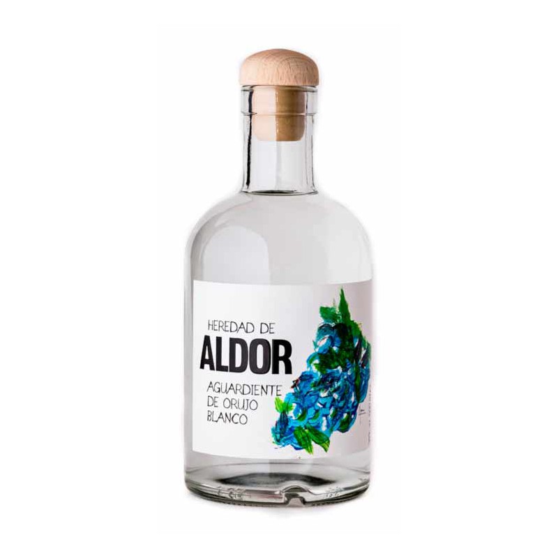 Aguardiente de Orujo Blanco Heredad Aldor