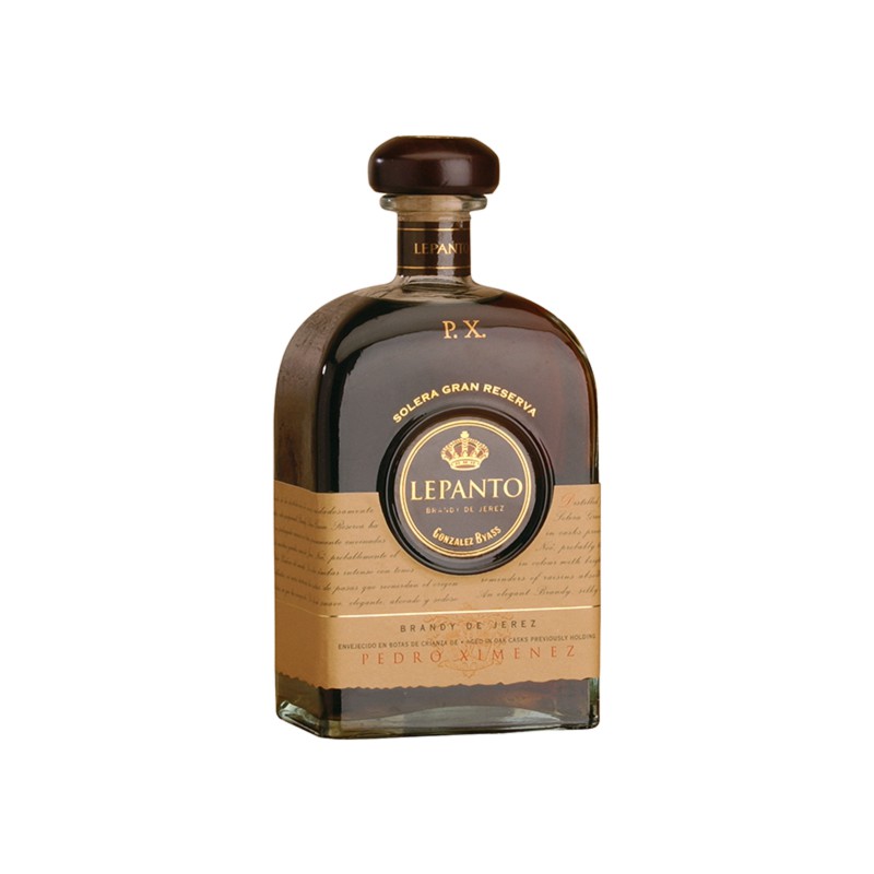 Brandy Lepanto Pedro Ximénez Solera Gran Reserva