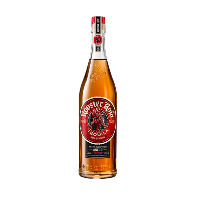 Tequila Rooster Rojo Añejo