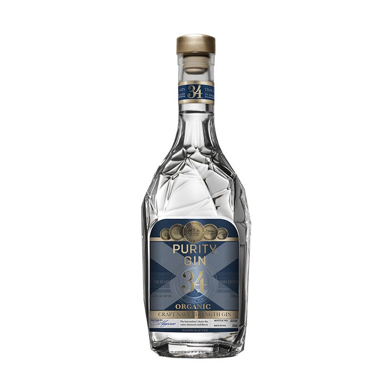 Ginebra Purity Organic Craft Nordic Navy Strenght Gin