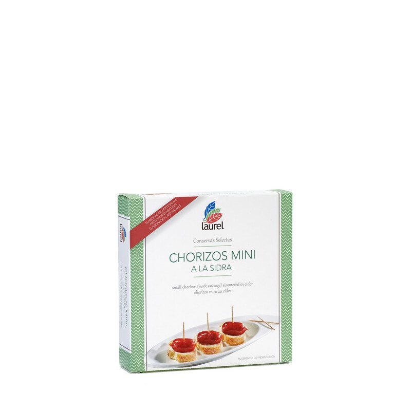 Chorizos Mini a la Sidra Laurel