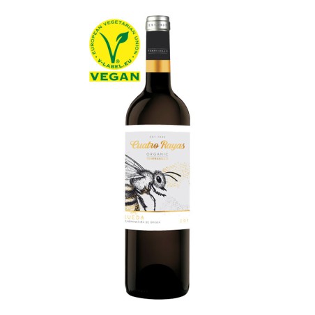 Vino Tinto Cuatro Rayas Tempranillo Organic