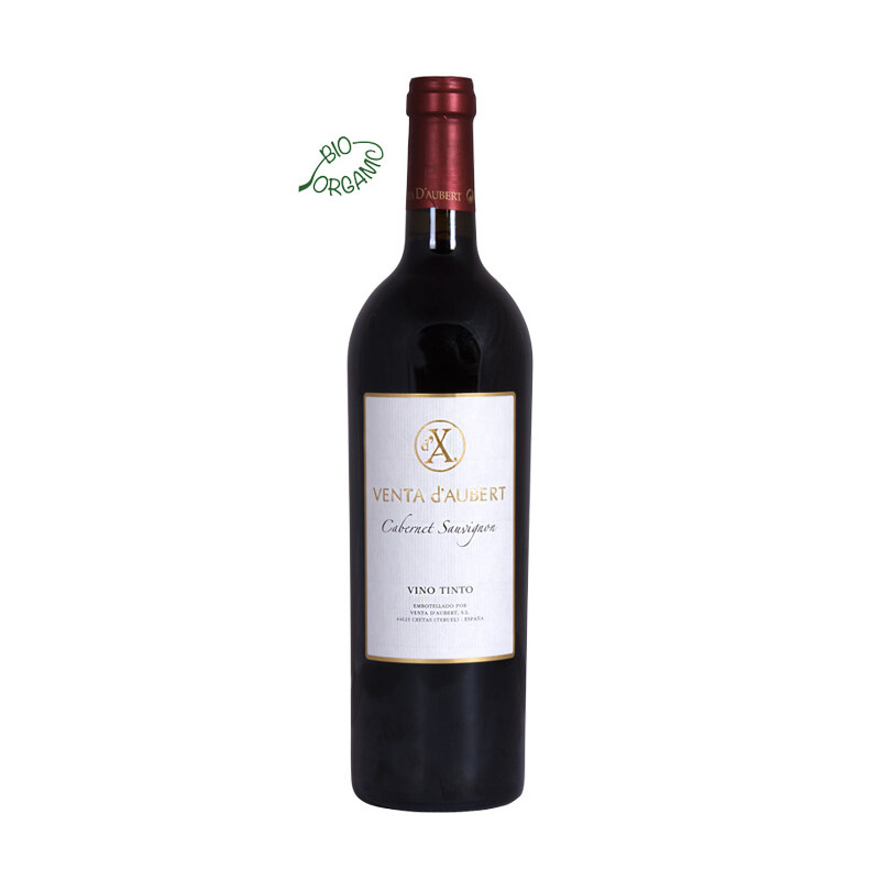 Vino Tinto Venta D’Aubert Cabernet Sauvignon BIO