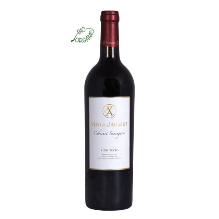 Vino Tinto Venta D’Aubert Cabernet Sauvignon BIO