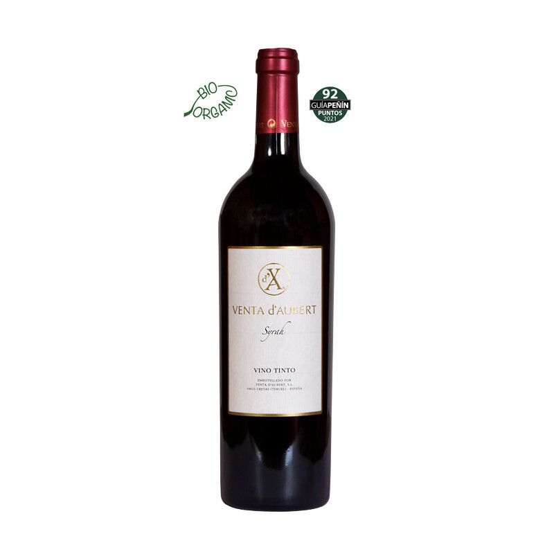 Vino Tinto Venta D’Aubert Syrah BIO