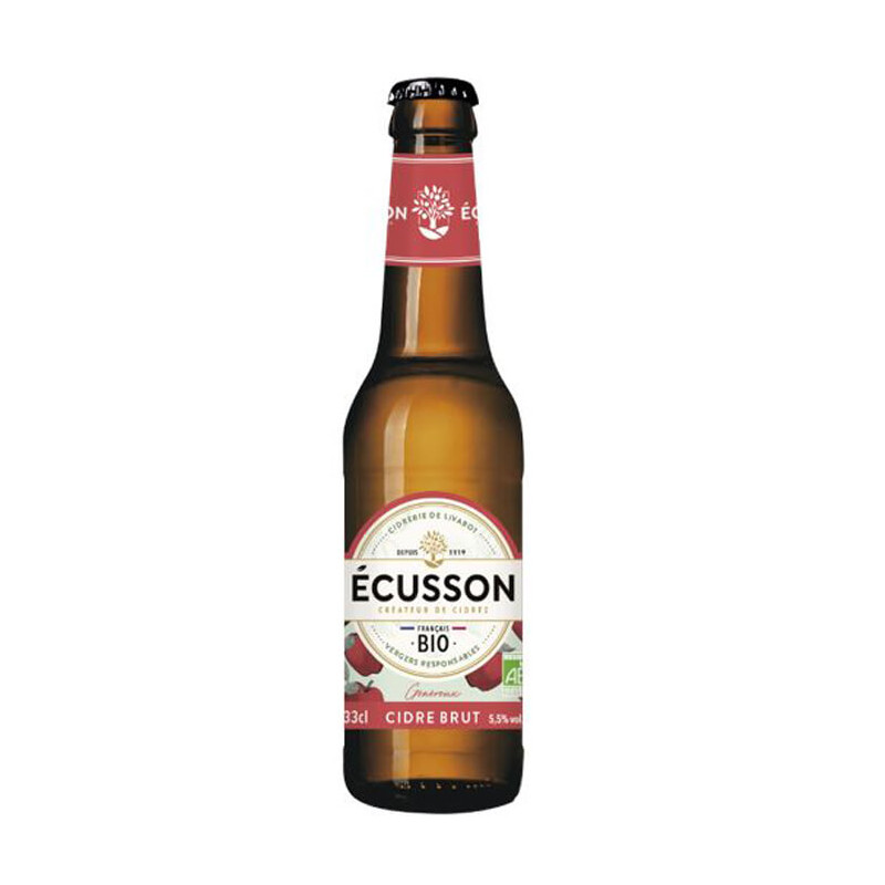 Sidra Écusson Brut Bio