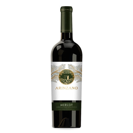 Vino Tinto Arínzano Merlot Biológico