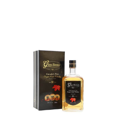 Whisky Glen Breton Rare 10 Años +Estuche de 70cl