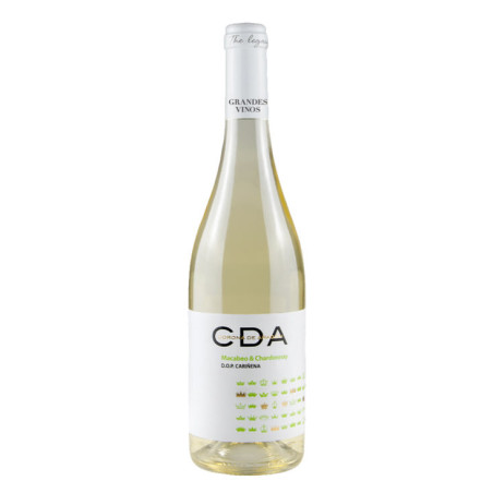 Vino Blanco CDA Corona de Aragón Macabeo y Chardonnay