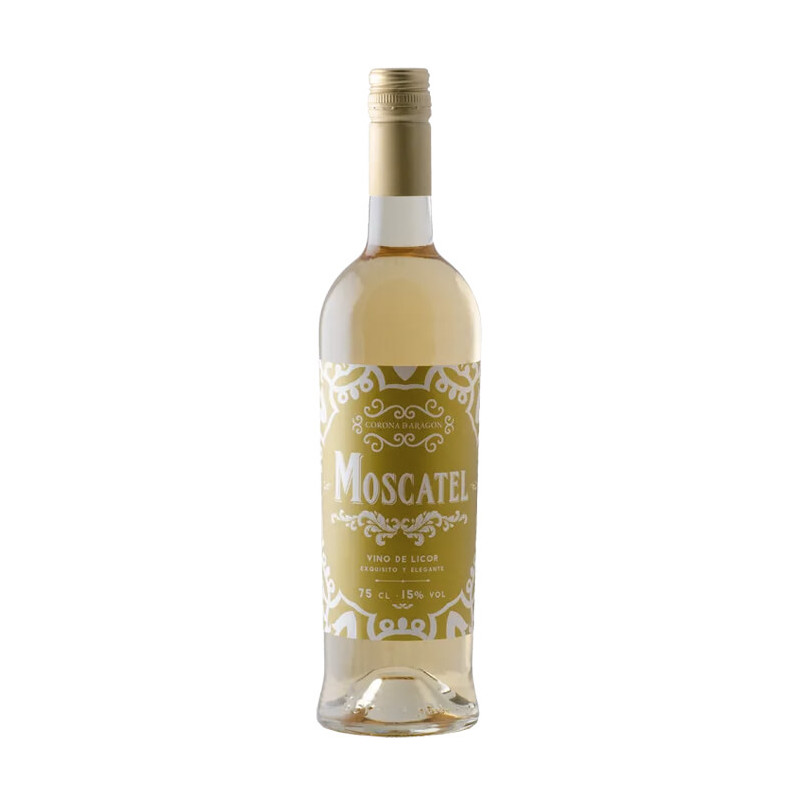 Vino Dulce de Licor CDA Corona de Aragón Moscatel