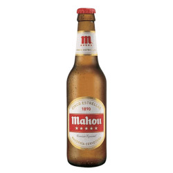 Cerveza Mahou 5 Estrellas Tercio de 33cl