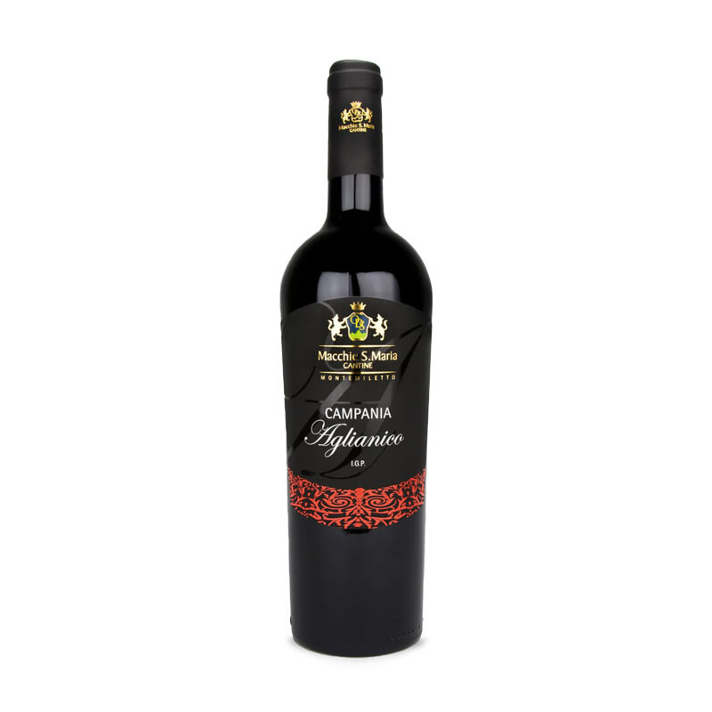 Vino Tinto Campania Aglianico Macchie Santa Maria