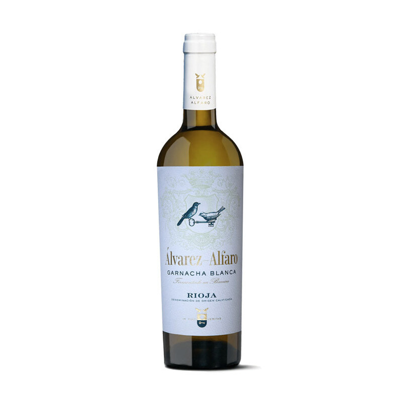 Vino Blanco Álvarez Alfaro Garnacha Blanca Fermentado En Barrica