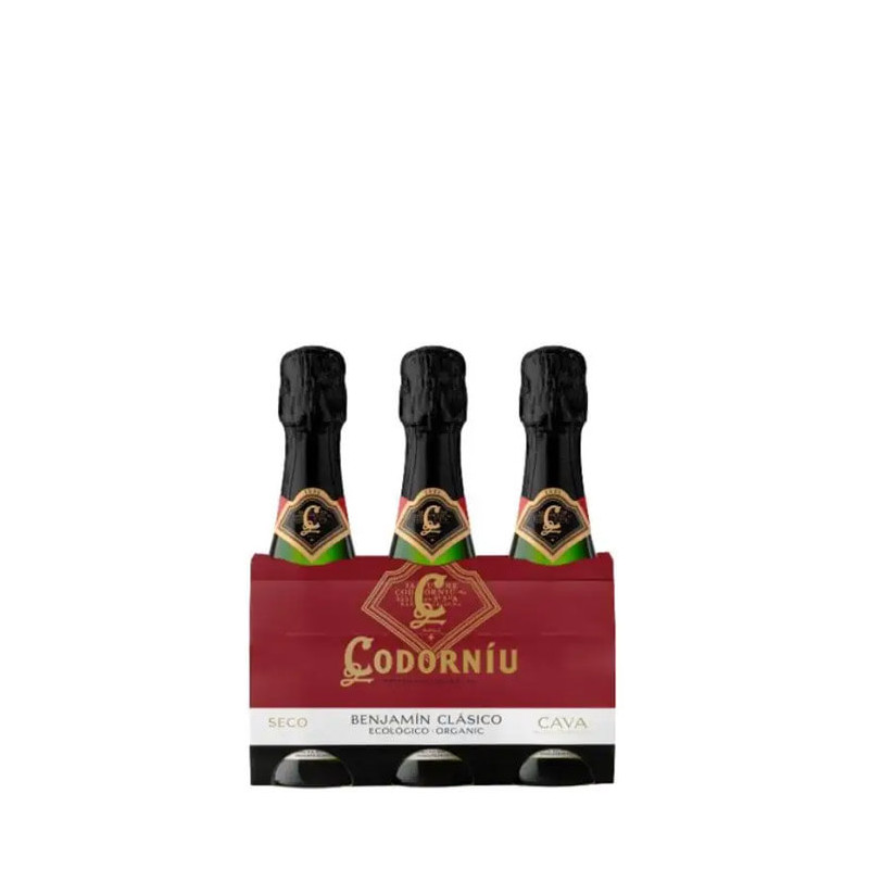 Cava Codorníu Clásico Seco Eco Tripack 20cl