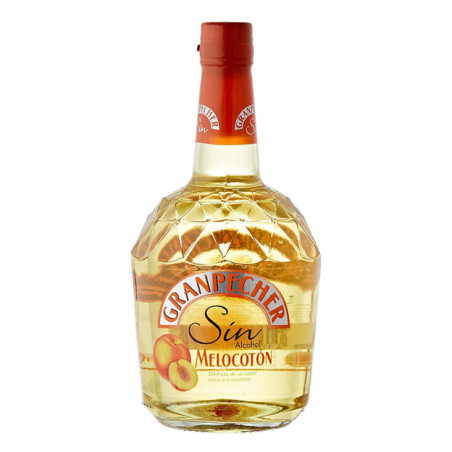 Licor Granpecher de Melocotón Sin Alcohol