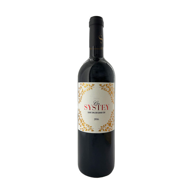 Vino Tinto Clos Systey Saint-Émilion Grand Cru 2016