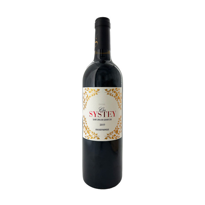 Vino Tinto Clos Systey Saint-Émilion Grand Cru 2019
