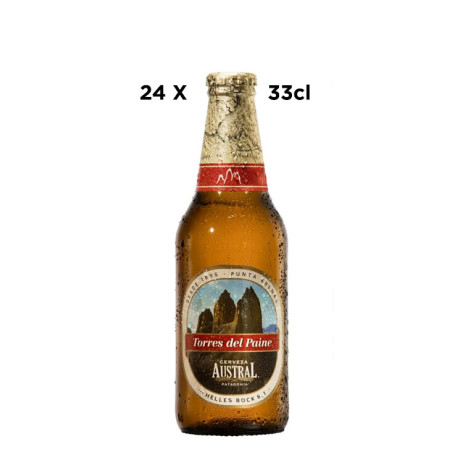 Cerveza Chilena Kunstmann Torobayo Caja de 24 x 33cl