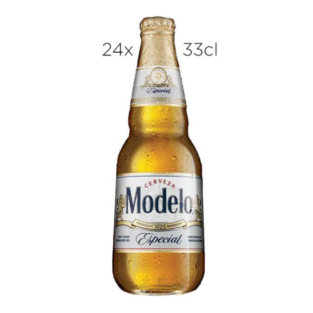Caja 24 Tercios Cerveza Modelo Especial