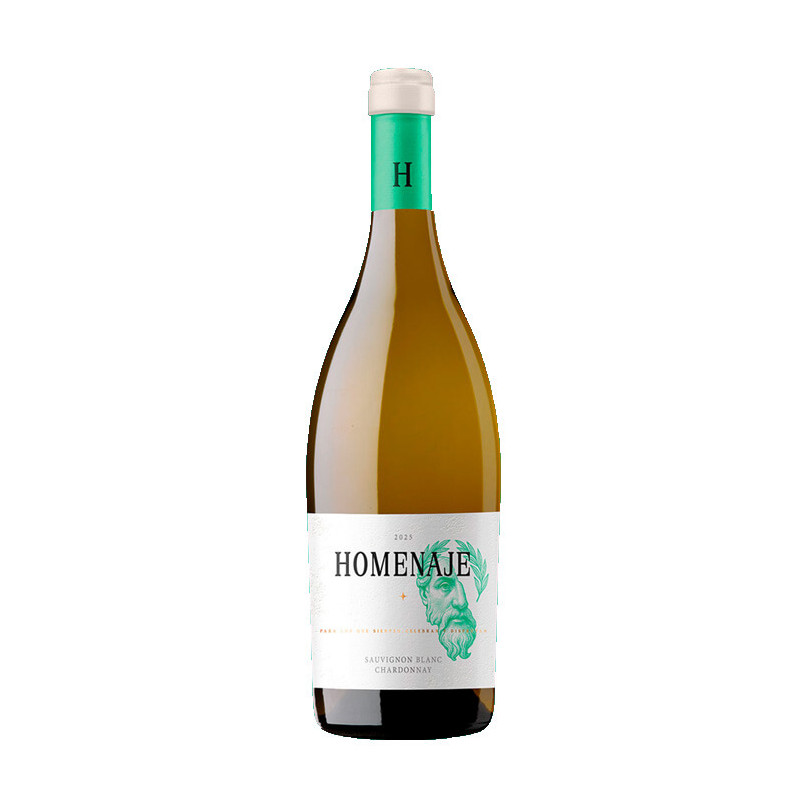 Vino Blanco Homenaje Sauvignon Blanc y Chardonnay