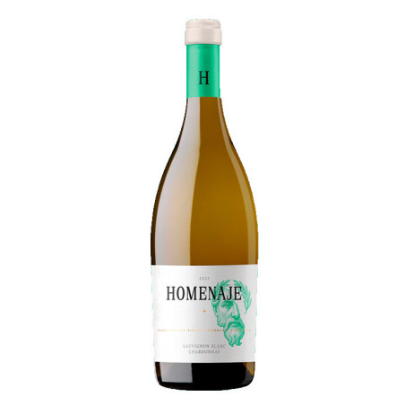 Vino Blanco Homenaje Sauvignon Blanc y Chardonnay