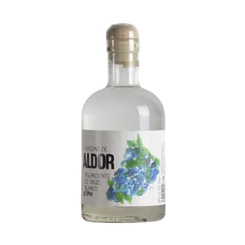 Aguardiente de Orujo Blanco Heredad Aldor