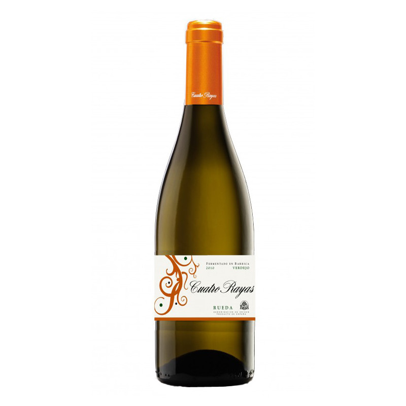 Vino Blanco Cuatro Rayas Fermentado en Barrica