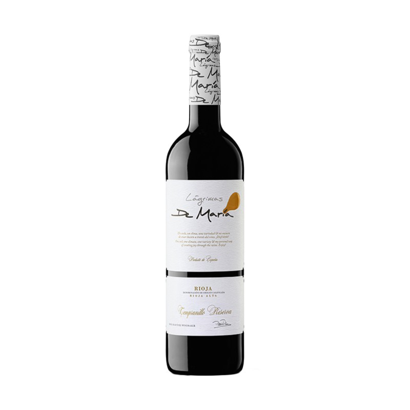 Vino Tinto Lágrimas de María Tempranillo Reserva